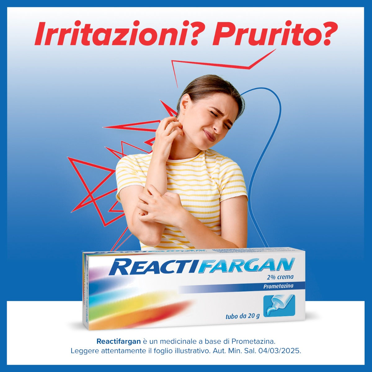 Reactifargan 2% Crema Cutanea 20g