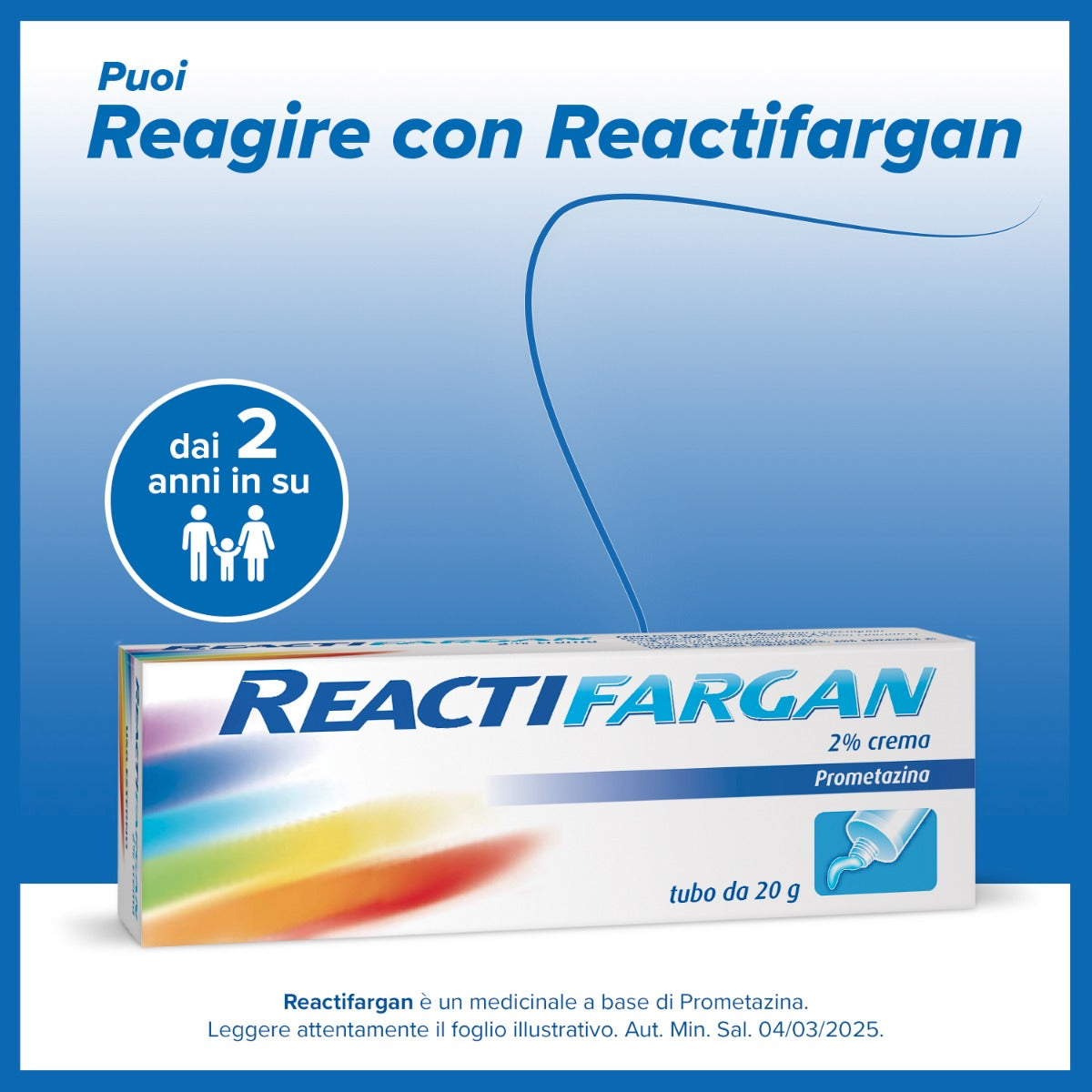 Reactifargan 2% Crema Cutanea 20g