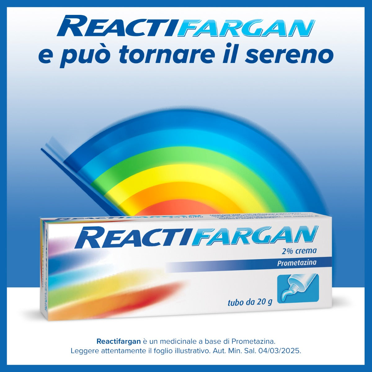 Reactifargan 2% Crema Cutanea 20g