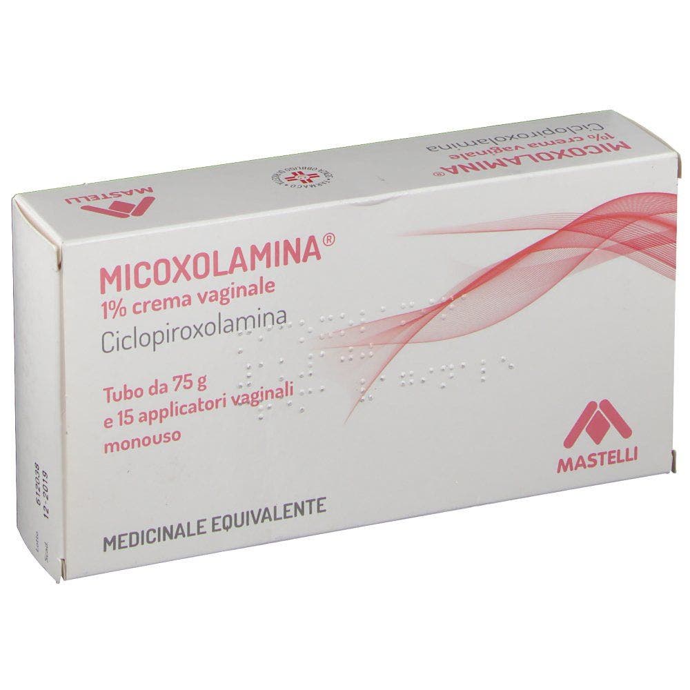 Micoxolamina Crema Vaginale 1% Ciclopiroxolamina 75g