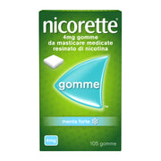 Nicorette Gomme 4 Mg Nicotina Menta 105 Gomme Masticabili