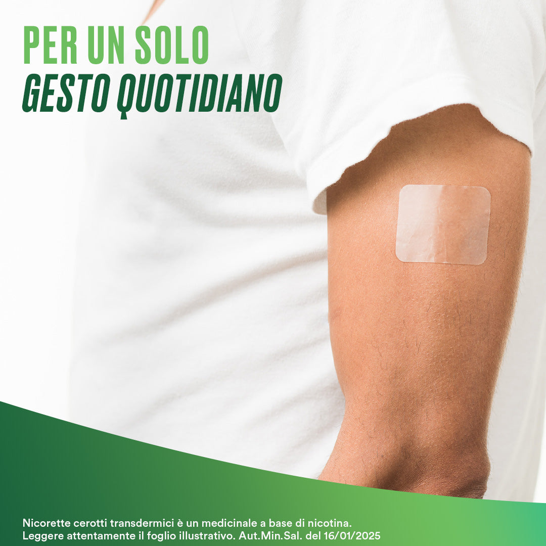 Nicorette Cerotti Transdermici 10 mg/16 h 7 Cerotti