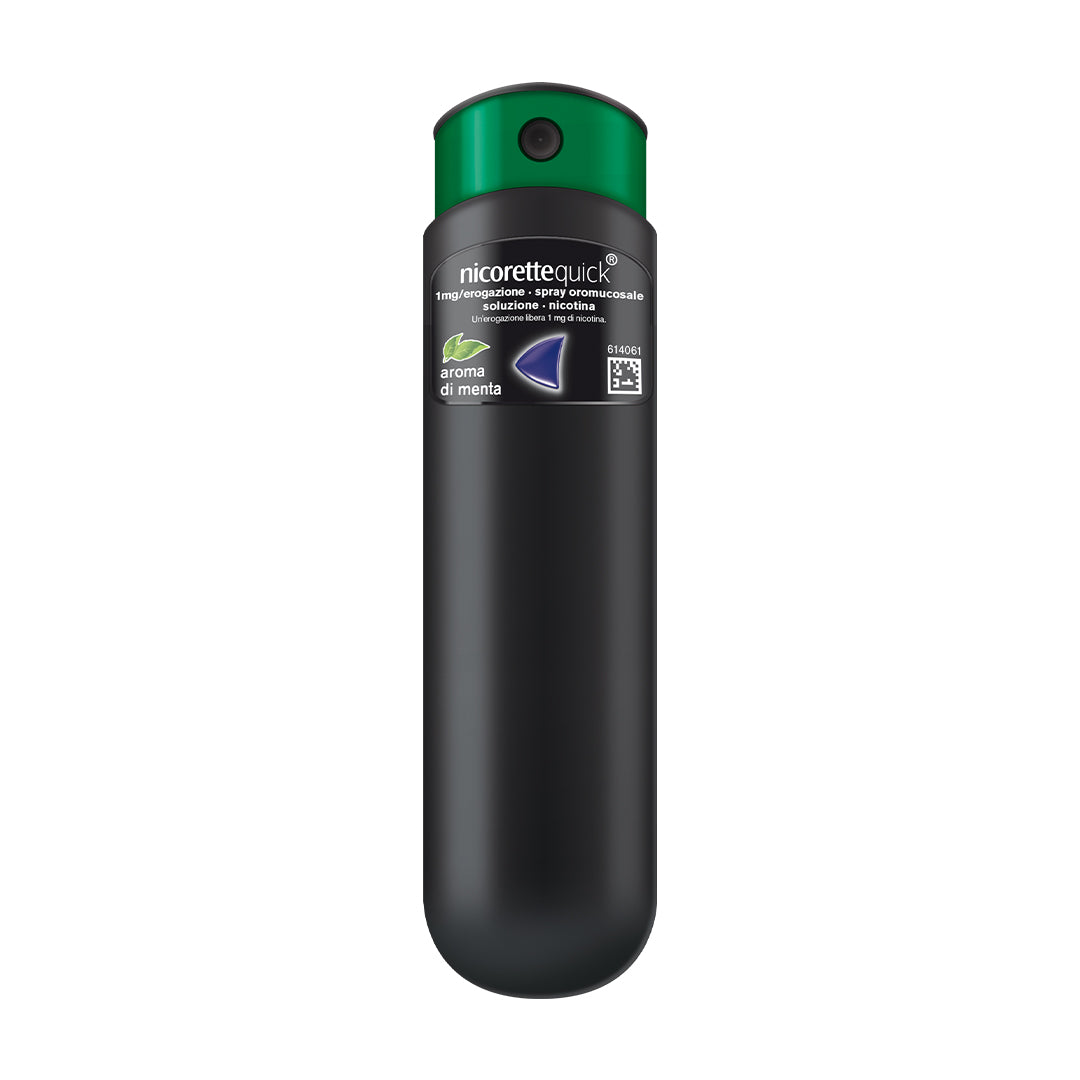 NicoretteQuick Spray Per Smettere di Fumare Oromucosale 1 Flacone