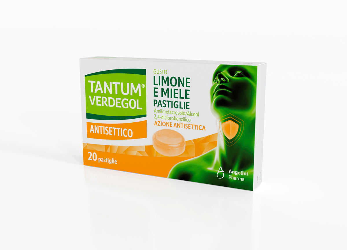 Tantum verdedol 8,75 mg limone miele 16 pastiglie