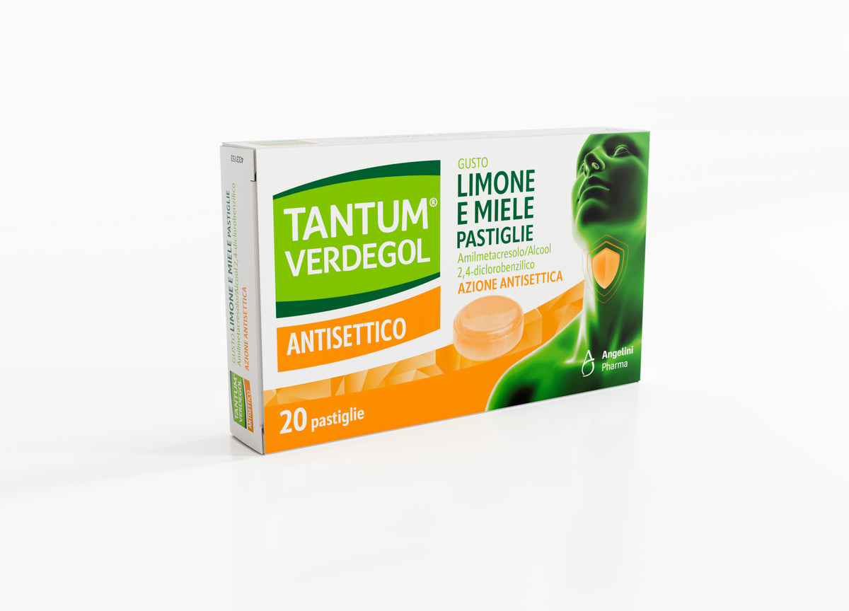 Tantum verdedol 8,75 mg limone miele 16 pastiglie