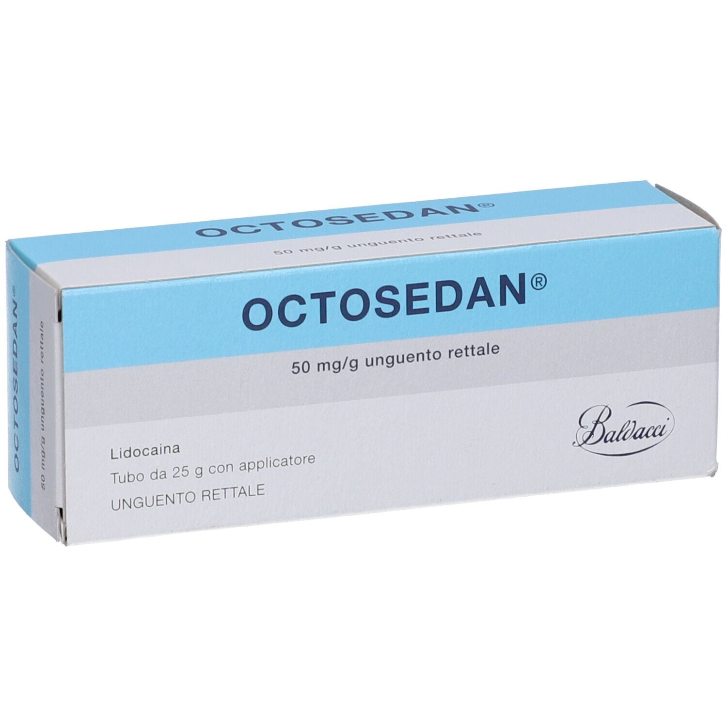 Octosedan Unguento Rettale 50mg/g 25g