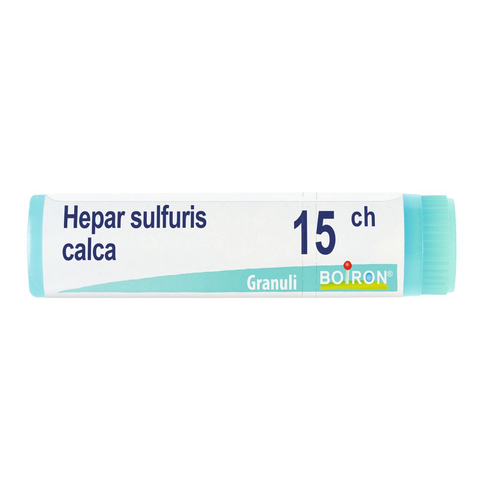 Hepar sulfuris calc 15ch gl 1g