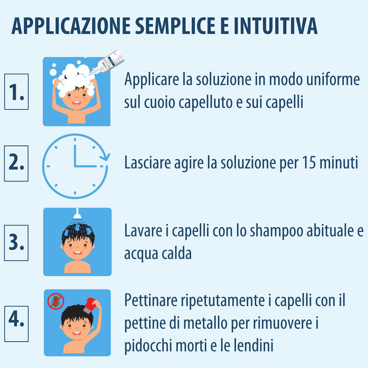 Evolsin Shampoo Pidocchi Con Pettine 120ml