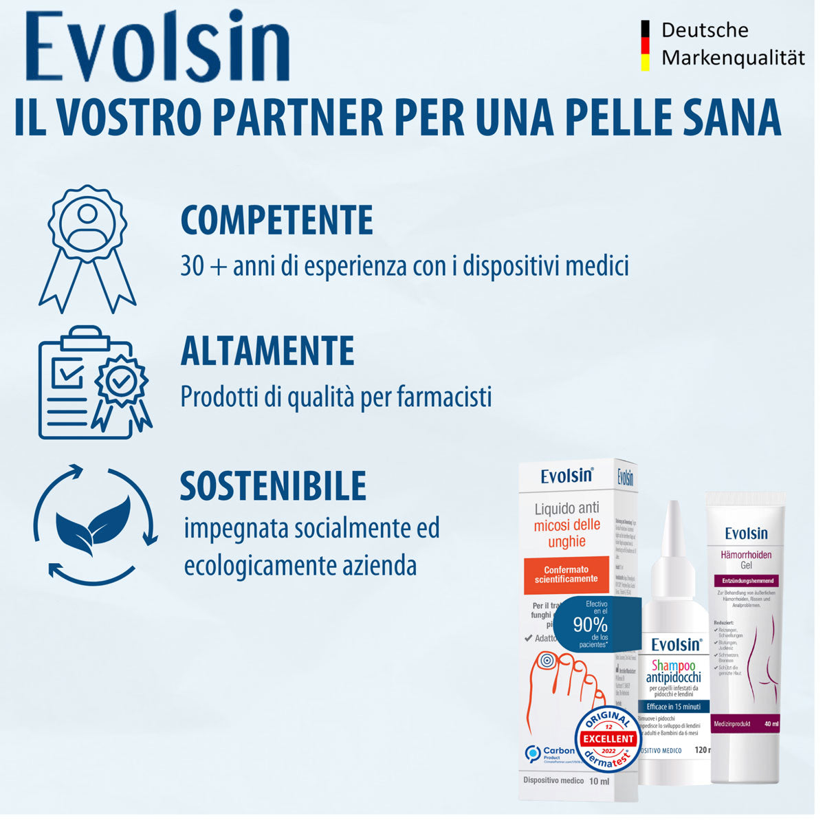 Evolsin Shampoo Pidocchi Con Pettine 120ml