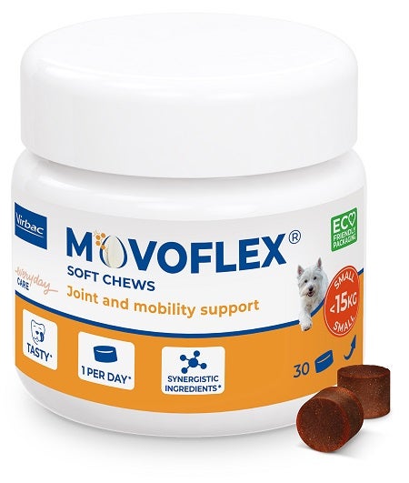 Vibrac Movoflex Soft Chews Per Cani Taglia S 30 Compresse Masticabili
