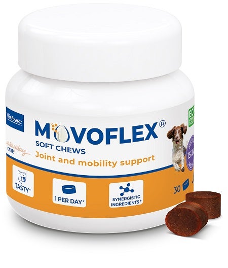 Vibrac Movoflex Soft Chews Per Cani Taglia M 30 Compresse Masticabili