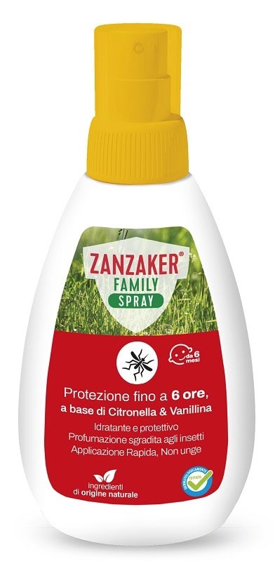 Zanzaker Family Spray Anti-Zanzare 6H 100ml