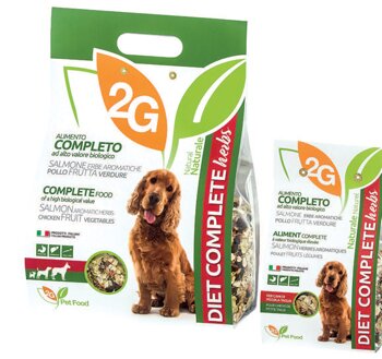2g pet food diet complete herbs 2 kg