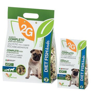 2g pet food diet fish herbs 2 kg