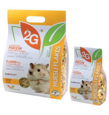 2g pet food muesli flakes 350 g