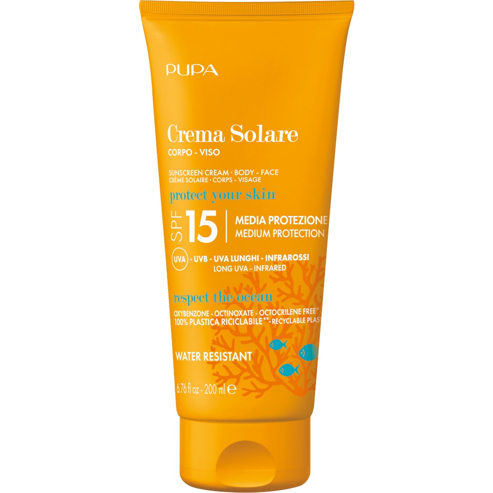 Pupa Crema Solare Corpo E Viso SPF15 200ml