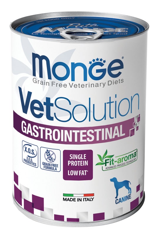 Monge VetSolution Gastrointestinal Linea Veterinaria Cibo Umido Cani 400g