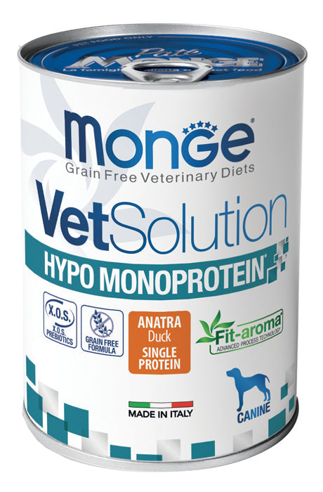 Monge Vetsolution Canine Hypo Monoprotein Anatra 400 g