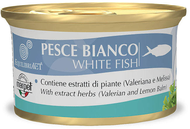 Aequilibriavet Cat Pesce Bianco 85 g