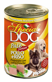 Special Dog Pate' Junior Pollo Riso 400 g