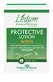 Ledum ds Protective Lotion Wipes 14 Pezzi