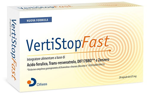 Vertistop Fast 20 Capsule da 675 mg