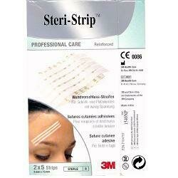 3m steristrip cerotto sterile per sutura piccole ferite 3x75 mm 10 pezzi
