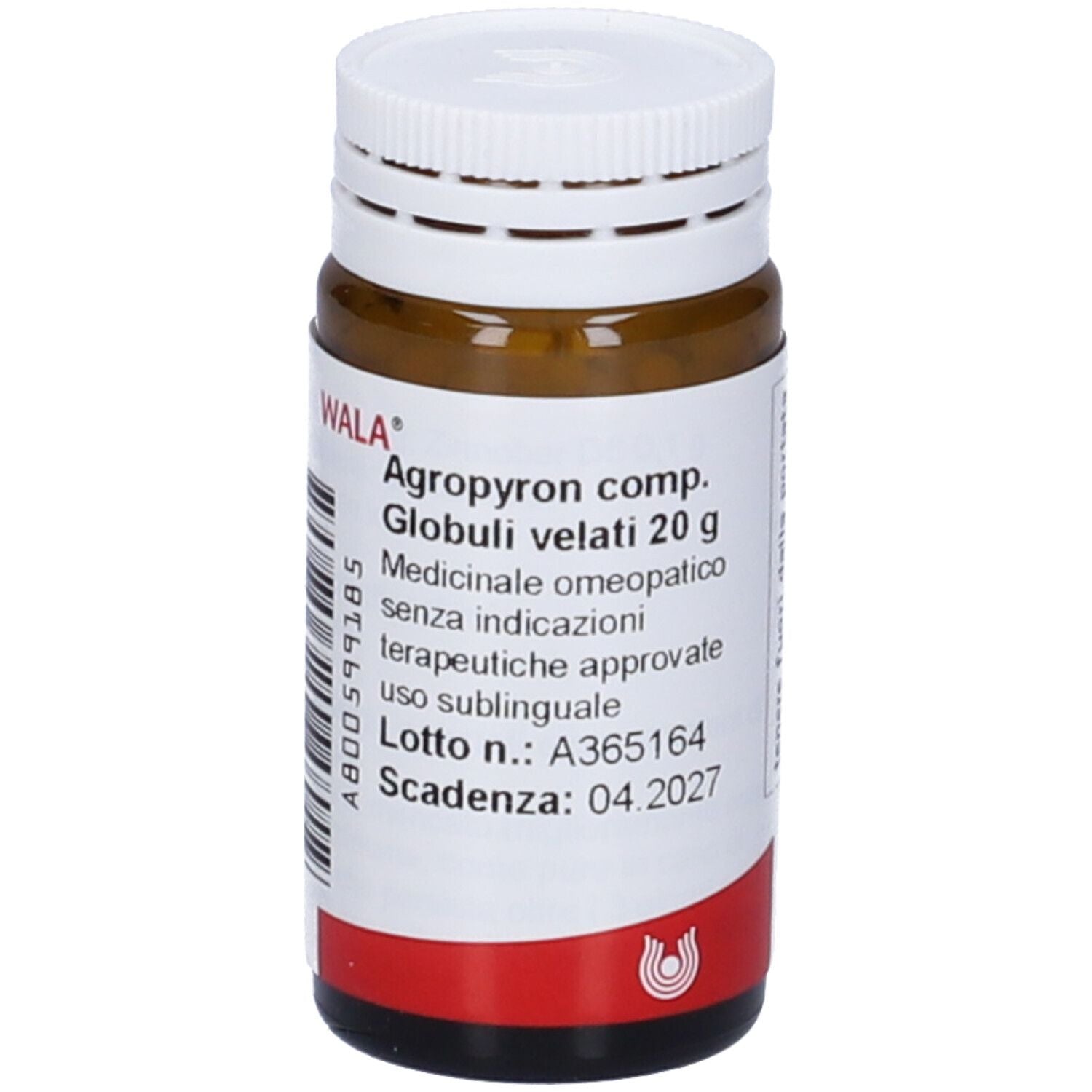 Wala Agropyron Compositum Globuli 20g