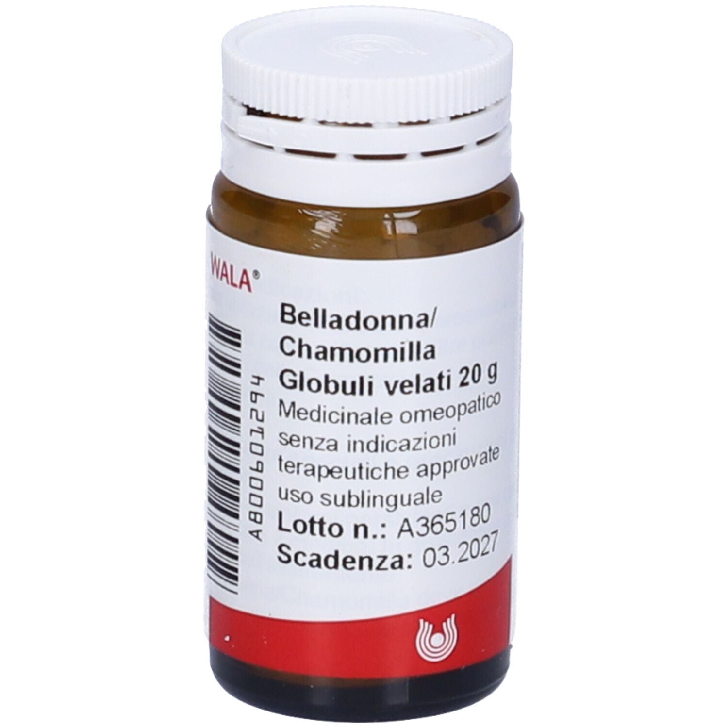 Wala Belladonna Chamomilla Globuli 20g
