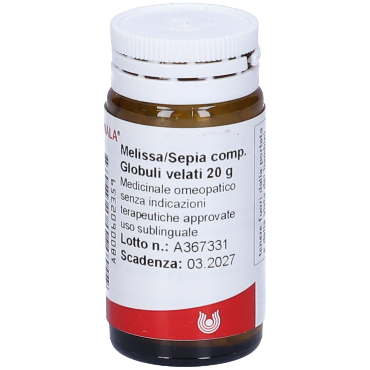 Wala Melissa Sepia Comp Globuli 20g