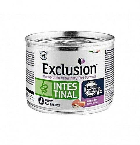 Dorado Exclusion Diet Intestinal Puppy All Breeds Con Maiale E Riso Cibo Umido Per Cani 200g