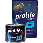 Prolife Smart Pollo Fresco Con Riso Cibo Umido Per Cuccioli Taglia Piccola Busta 100g
