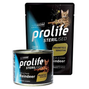Prolife Sterilised Renna Fresca E Patate Cibo Umido Per Gatti Adulti Bustina 85g