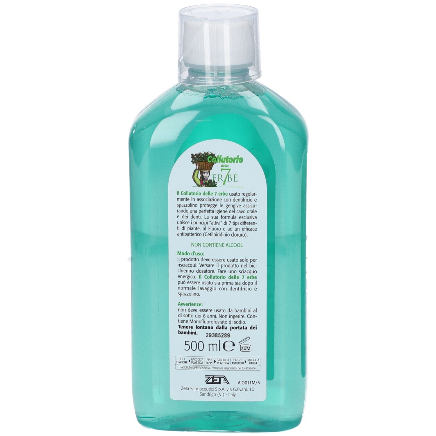 Collutorio 7 erbe 500ml