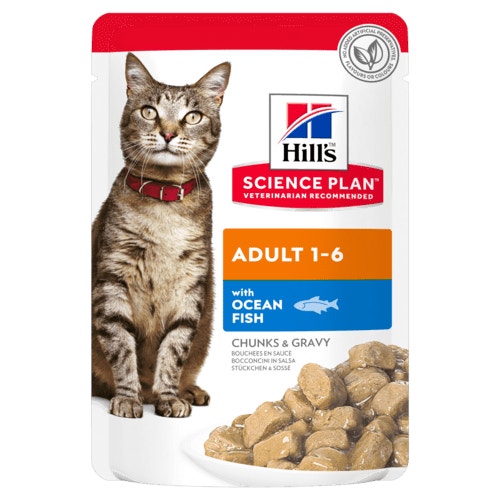 Hill's Science Plan Bocconcini Pesce Oceanico Per Gatti Adulti Bustina 85g