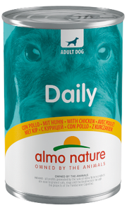 Almo Nature Daily Menù Cibo Umido Pollo Per Cani Adulti Lattina 400g