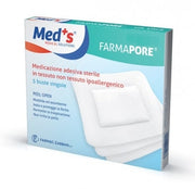 Meds farmapore medicazione adesiva sterile cm12x12 astuccio5 pezzi