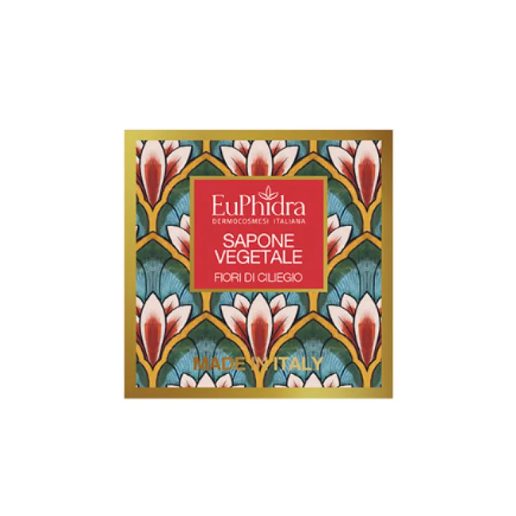 Euphidra fiori di ciliegio sapone vegetale 75g