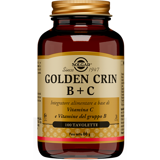 Solgar Golden Crin B+C 100 Tavolette