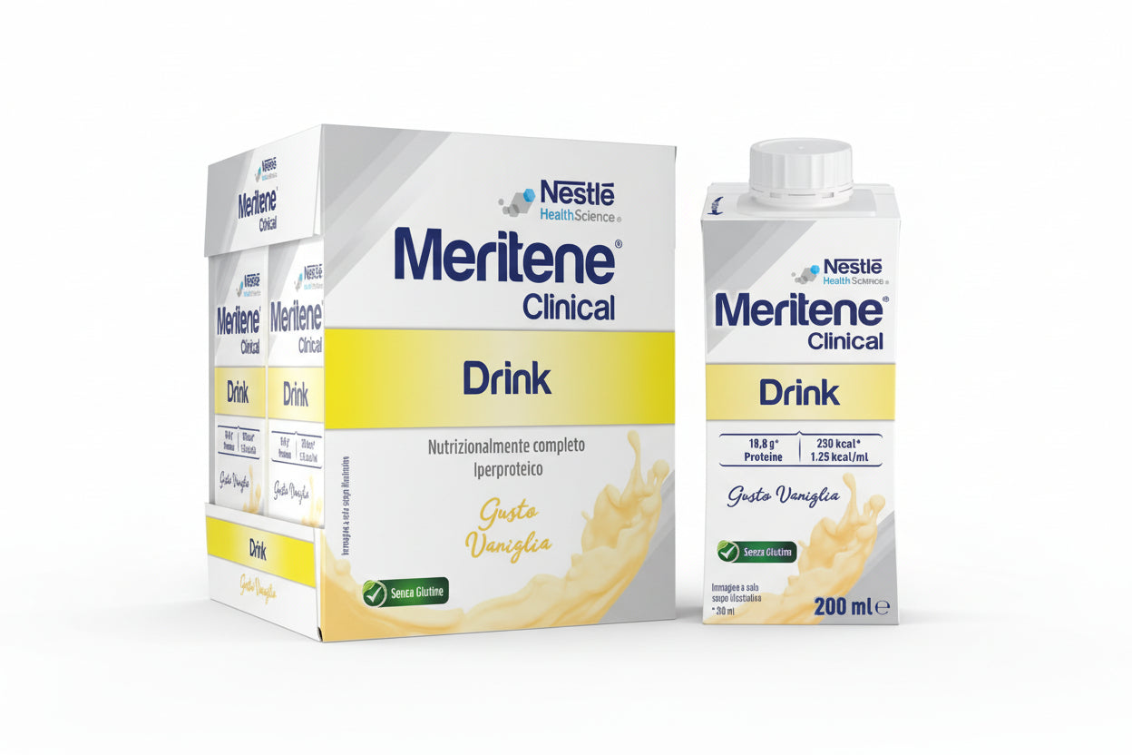 Meritene Clinical Drink Vaniglia 4x200ml