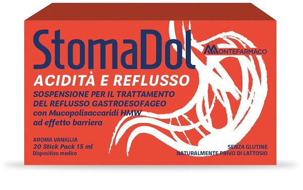 Stomadol Acidità e Reflusso Aroma Vaniglia 20x15ml