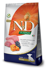 Farmina N&D Pumpkin Agnello E Zucca Cani Cuccioli Taglia Mini Sacco 800g