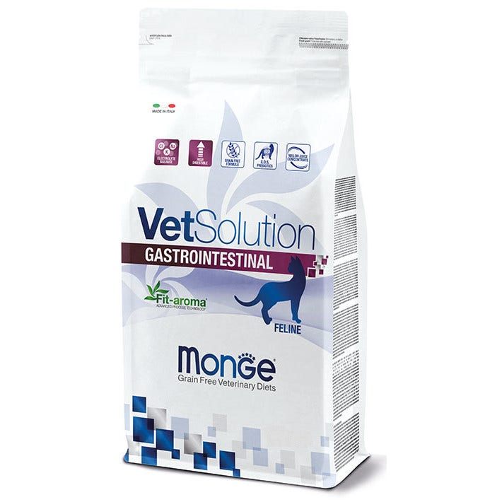 Monge VetSolution Gastrointestinal Linea Veterinaria Cibo Secco Gatti 400g