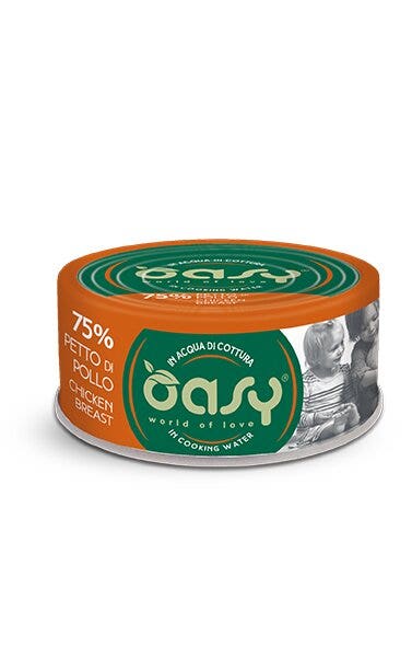 Oasy More Love Gatto Petto Di Pollo 70g