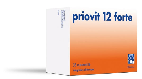 Priovit 12 Forte Integratore Vitaminico 36 Caramelle