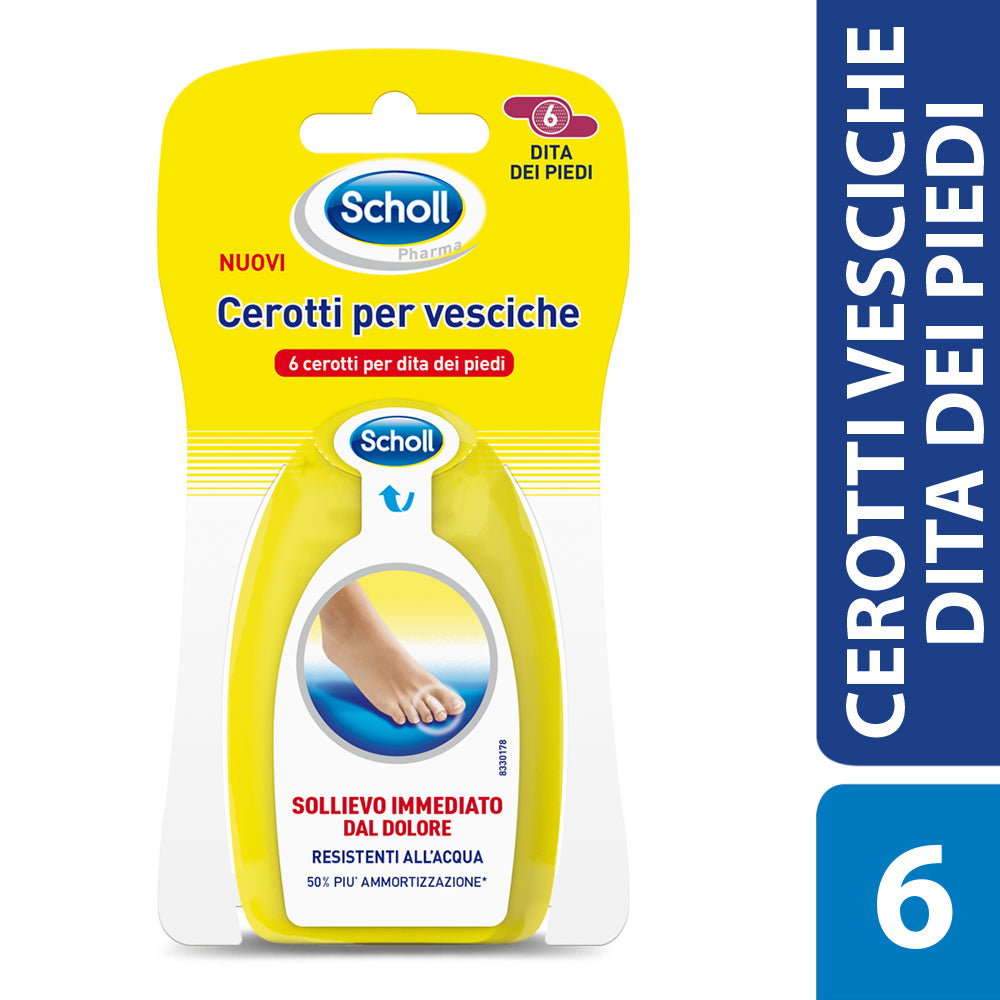 Scholl Cerotti Per Vesciche 6 Cerotti Piccoli