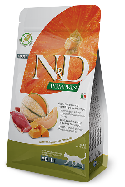 Farmina N&D Pumpkin Anatra E Zucca Gatti Adulti Sacco 300g
