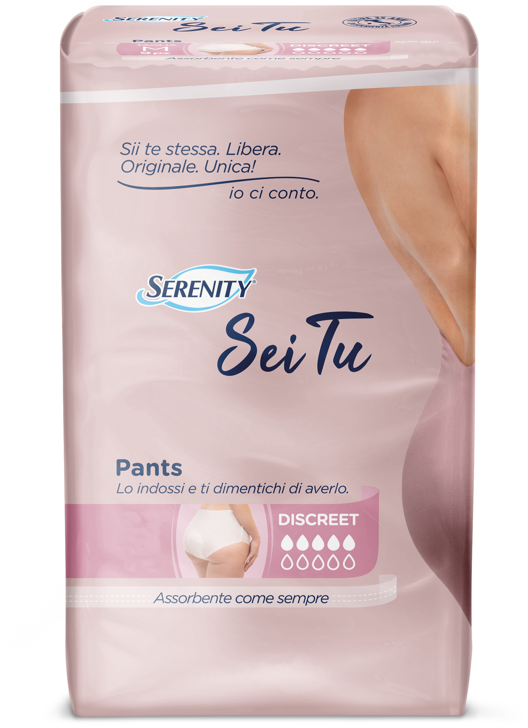 Serenity pants pannolone a mutandina advance seitu discreettaglia large 12 pezzi