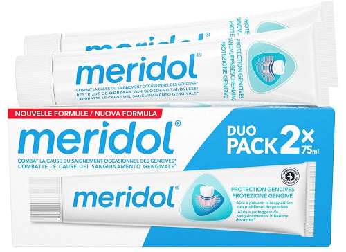 Meridol Protezione Gengive Dentifricio 2x75 ml