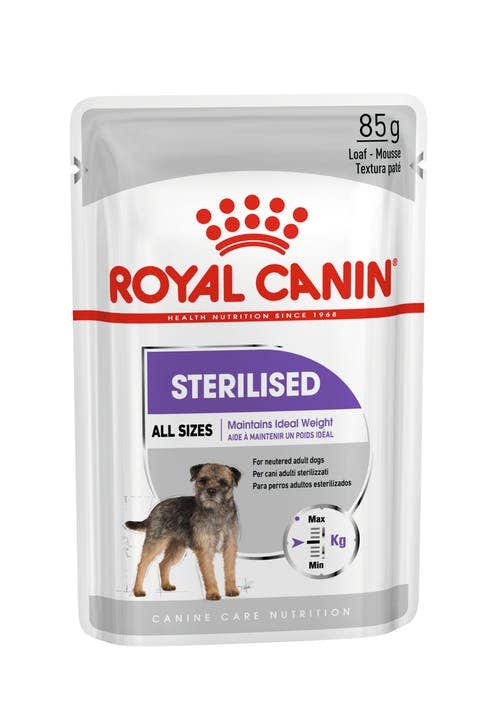 Royal Canin Sterilised Patè Per Cani Adulti Sterilizzati Bustina 85g